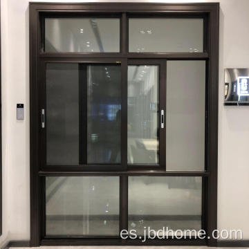 Puertas corredizas de doble acristalamiento de aluminio interiores personalizados